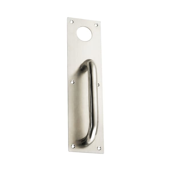 Premier Lock Pull Handle Trim With Cylinder Hole For Panic Exit Device